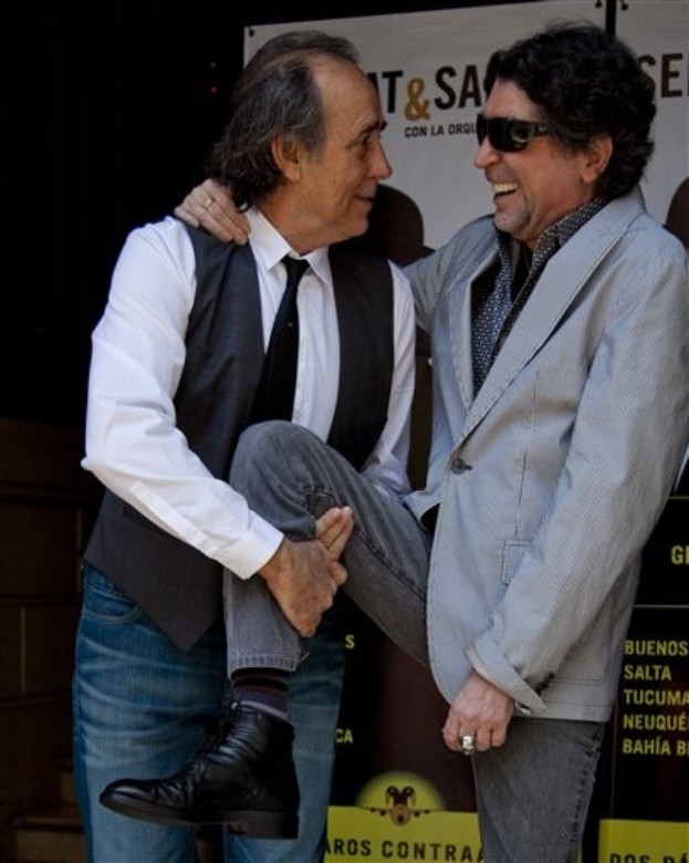 joaquin sabina, argentina, serrat, fotos, 2012