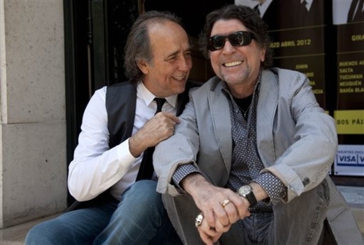 joaquin sabina, argentina, serrat, fotos, 2012