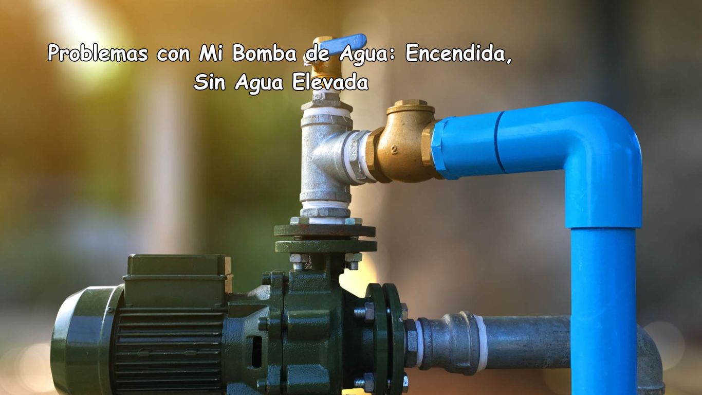 Problemas con Mi Bomba de Agua: Encendida, Sin Agua Elevada