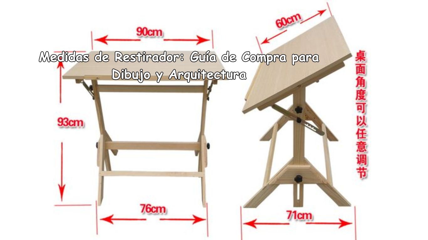Medidas de Restirador: Guía de Compra para Dibujo y Arquitectura